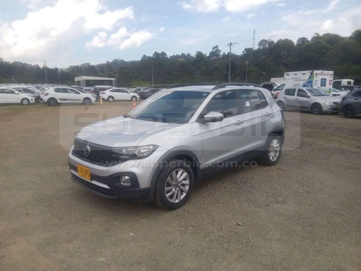 VOLKSWAGEN T-CROSS TRENDLINE SENSE 170 TSI MT 999 CC MOD. 2023, PLACA: LTQ095 Ubic.: CALDAS — imagen 4 de 8
