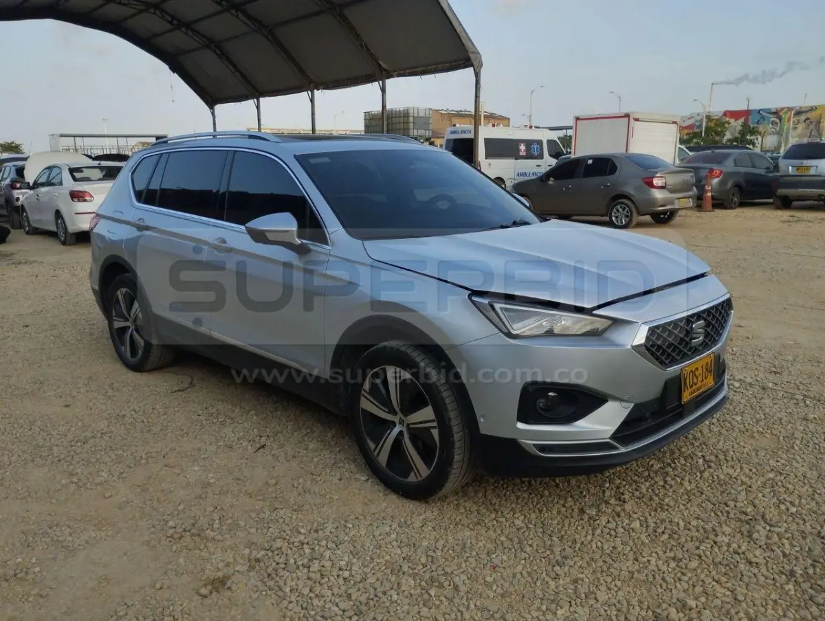 SEAT TARRACO 1.4TSI DSG XCELLENCE DSG 1395 CC MOD. 2022, PLACA: KQS184 Ubic.: BARRANQUILLA — imagen 2 de 8