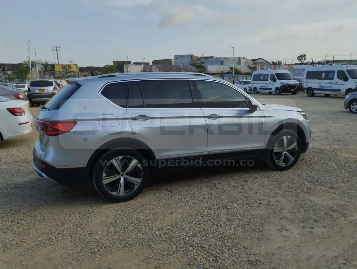 SEAT TARRACO 1.4TSI DSG XCELLENCE DSG 1395 CC MOD. 2022, PLACA: KQS184 Ubic.: BARRANQUILLA — imagen 8 de 8