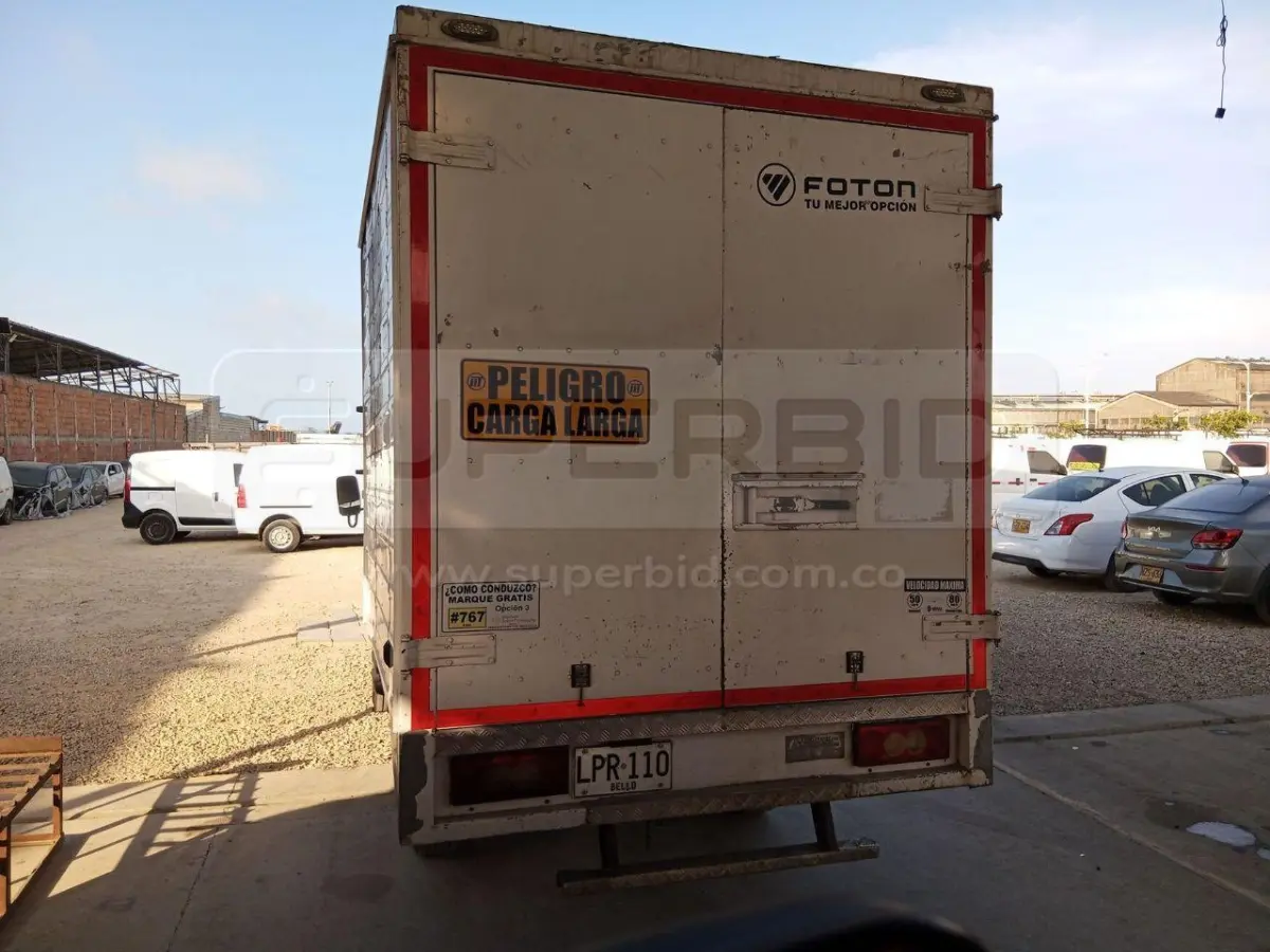 FOTON FHR EURO IV DC 2776 CC MOD. 2023, PLACA: LPR110 Ubic.: BARRANQUILLA — imagen 7 de 8