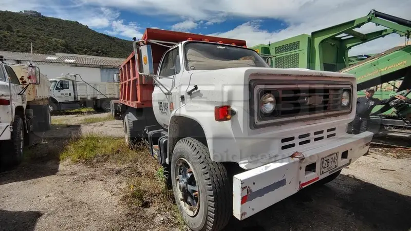 VOLQUETA CHEVROLET C 70 MT 7000 CC, MOD. 1989, RTM VENCIDA, PLACA: XZB949 Ubic.: CHIA, CUNDINAMARCA — imagen 8 de 8