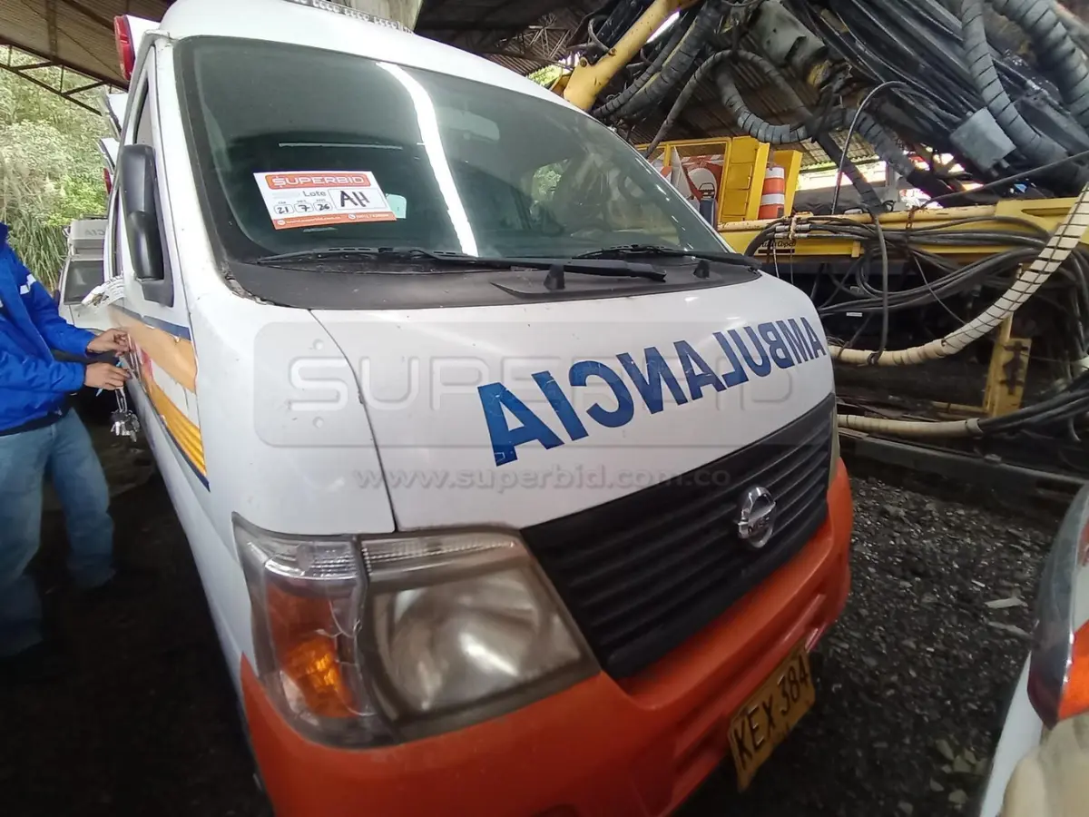 NISSAN URVAN, 2953 CC, MOD. 2012, RTM VENCIDA, PLACA: KEX384 Ubic.: CHIA