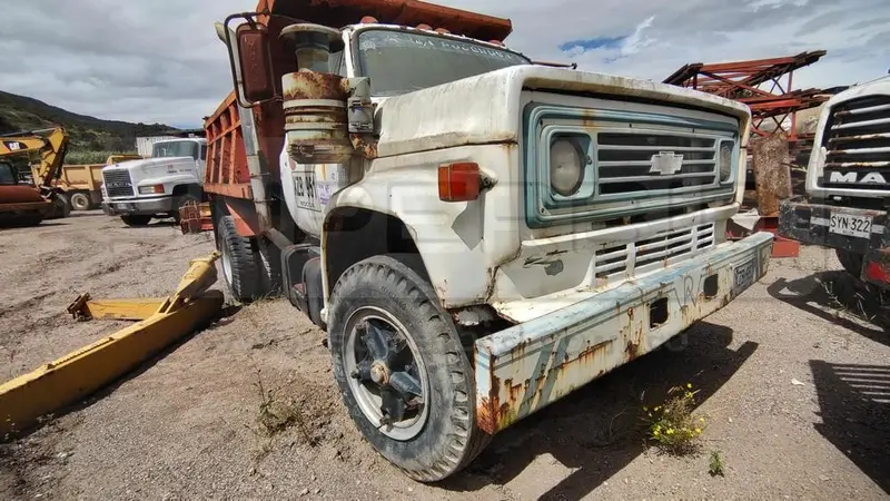 VOLQUETA CHEVROLET C 70 MT MOD. 1989, RTM VENCIDA, PLACA: XZB951 Ubic.: CHIA, CUNDINAMARCA