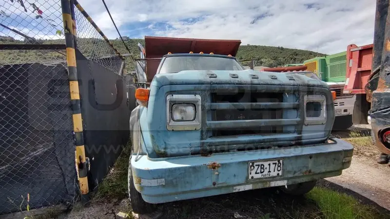 VOLQUETA DODGE D600 MT 5900 CC, MOD. 1979, RTM VENCIDA, PLACA: PZB178 Ubic.: CHIA, CUNDINAMARCA — imagen 7 de 8