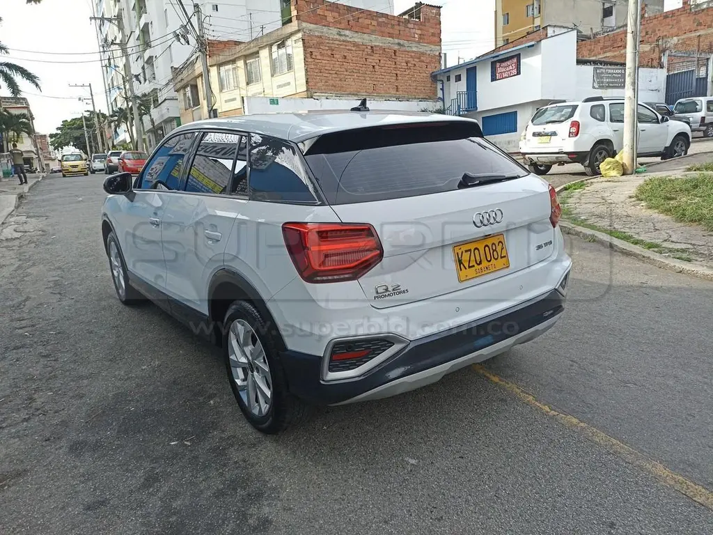 AUDI Q2 35 TFSI 150 HP AT AMBITION 1395 CC MOD. 2022, RP#6 PLACA: KZQ082 Ubic.: BUCARAMANGA — imagen 6 de 8