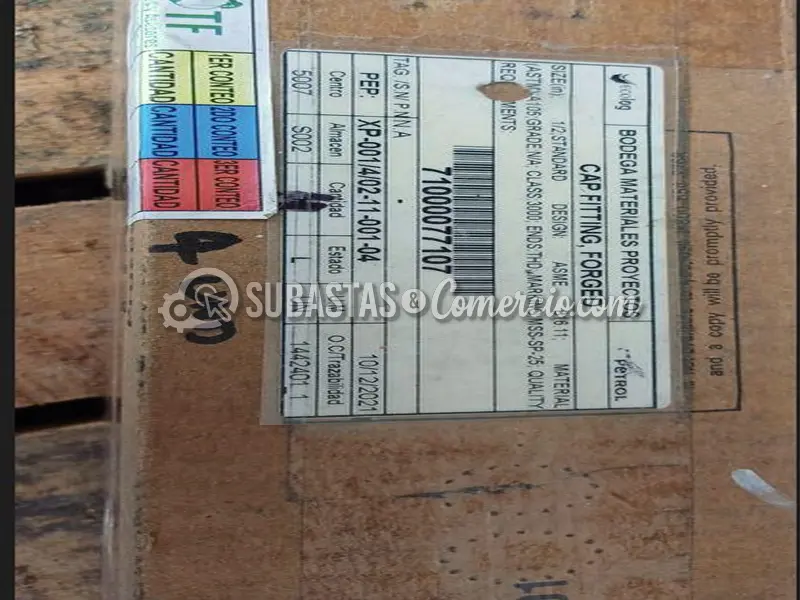 Reductores, Tapas, Adaptadores y Accesorios de Tubería en Castilla Apr — imagen 6 de 8