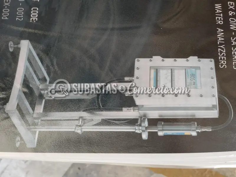 Analizador Electrónico de Crudo en Agua 0–10 PPM, 110 VAC, Acero Inoxi — imagen 6 de 8