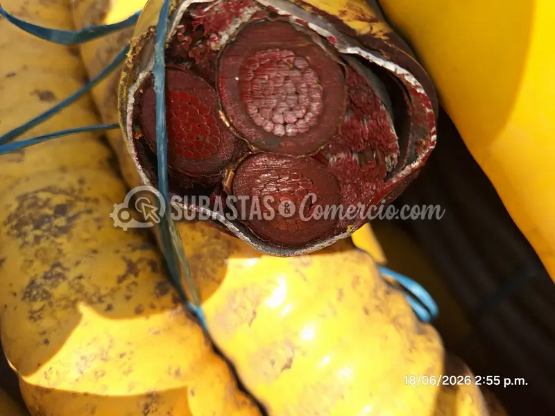 Chatarra de Cable Encauchetado, Instrumentación, Potencia, Fibra Óptic — imagen 8 de 8
