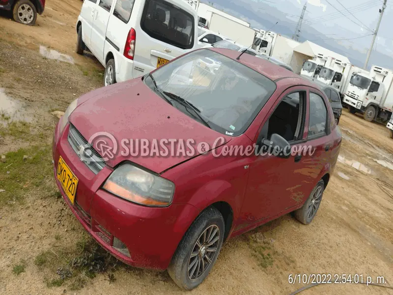 Cesión De Derechos Litigiosos Chevrolet Aveo - 2012 - 720 - Bogotá