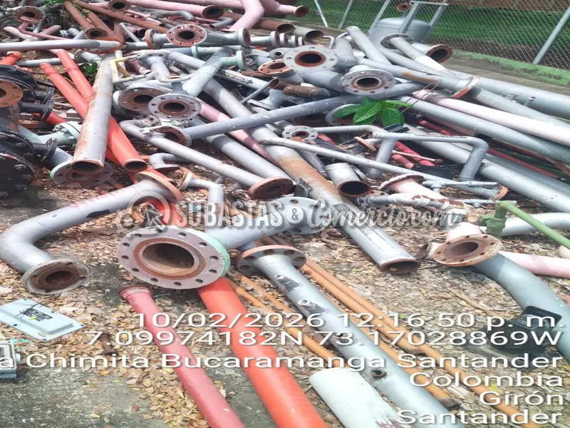 Tramos de Tubería en Acero al Carbón, Residuos Industriales Ferrosos — imagen 2 de 8