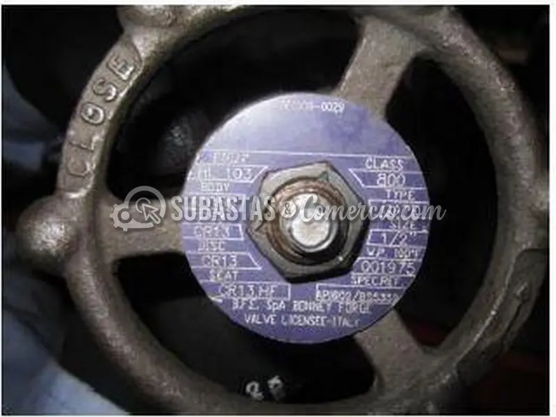 Válvulas industriales de control y aislamiento Oíl Gas en Tibú aprox — imagen 4 de 8