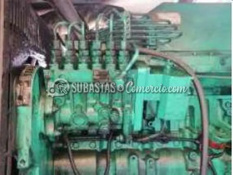Sistema de generación eléctrica y centro de control de motores CCM en