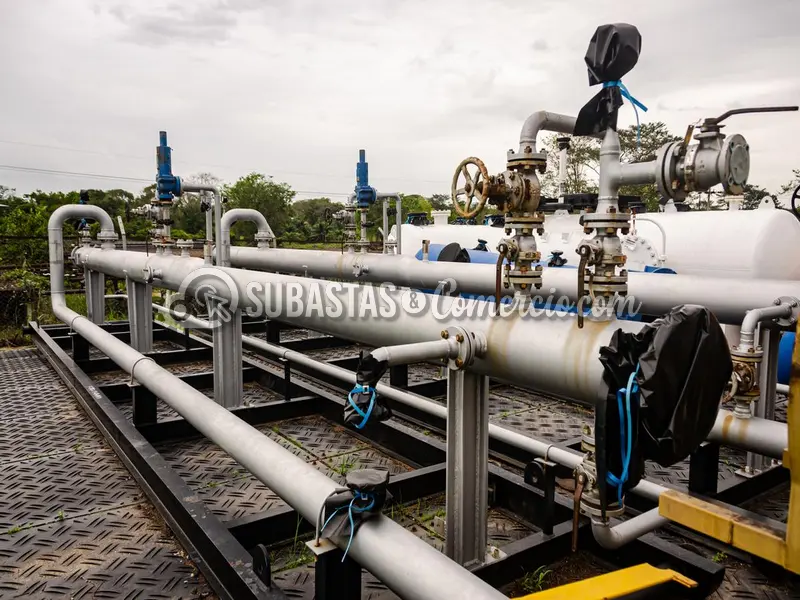 Equipos de separación de fluidos y componentes estructurales en Tibú a