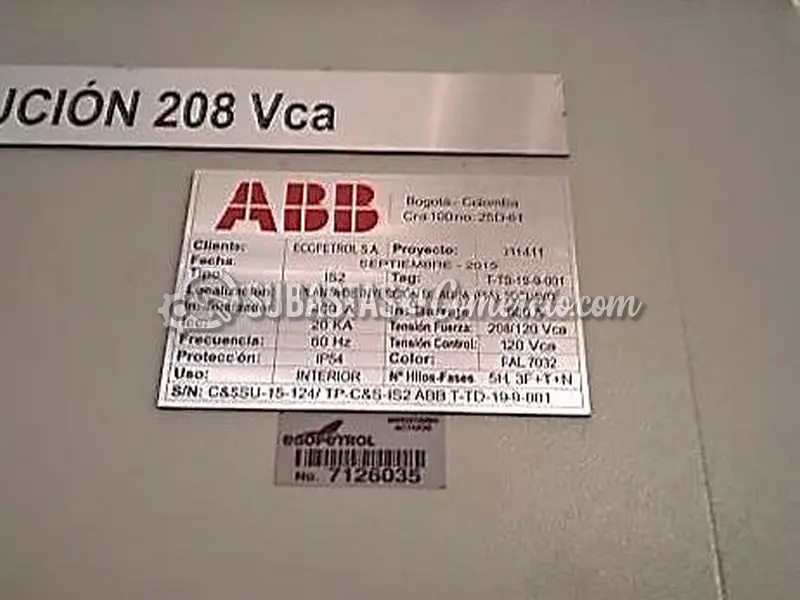 Equipos eléctricos de distribución, transformación y respaldo de energ — imagen 8 de 8