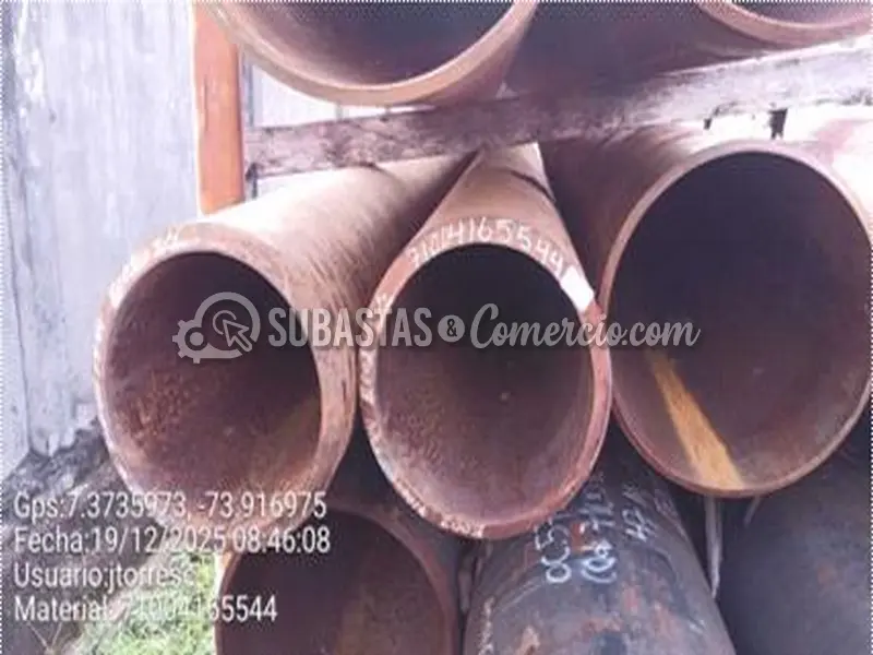 Tubería Industrial en Acero al Carbono y Metálica en Cantagallo — imagen 4 de 6