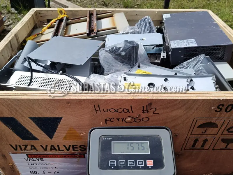 Chatarra electrónica de equipos en Villavicencio aprox: 17.388 Kg