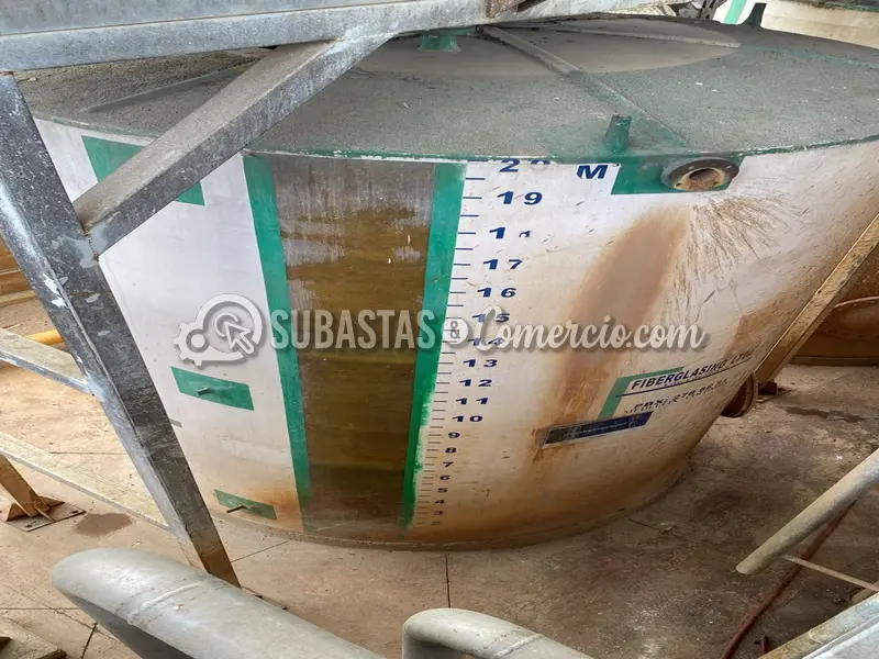 Tanque de almacenamiento en fibra de vidrio (PRFV) en Barranquilla