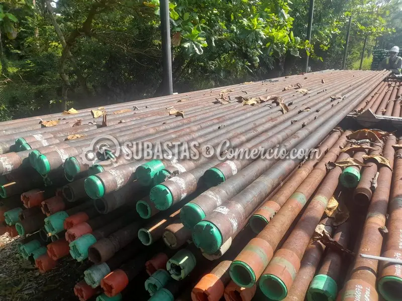 Tubería de industria petrolera aprox: 729,21 M 15.403,84 FT 36 UN