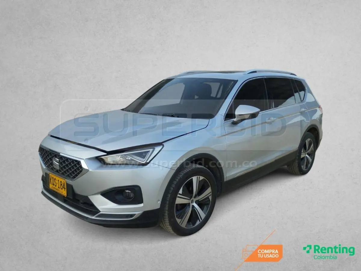 SEAT TARRACO 1.4TSI DSG XCELLENCE DSG 1395 CC MOD. 2022, PLACA: KQS184 Ubic.: BARRANQUILLA