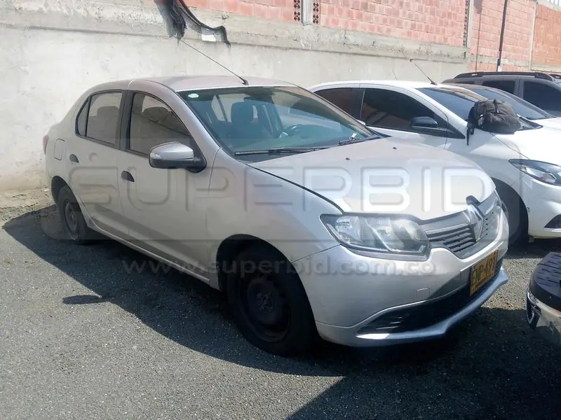 RENAULT LOGAN EXPRESSION LIFE 16V AA 2AB ABS MT 1599 CC MOD. 2019, PLACA: ENP491 Ubic.: YUMBO VALLE, VALLE DEL CAUCA