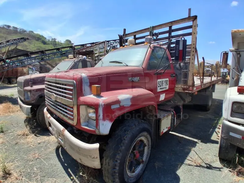 CAMION CHEVROLET KODIAK 209, 7600 CC, MOD. 1995, RTM VENCIDA, PLACA: SDM190 Ubic.: YUMBO, VALLE DEL CAUCA