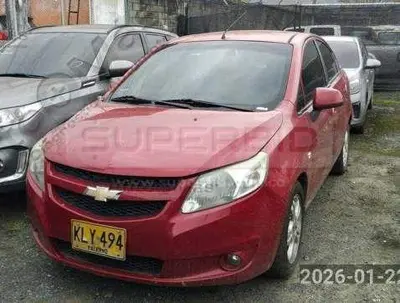 CHEVROLET SAIL MT 1398 CC MOD. 2016, RTM VENCIDA, PLACA: 4 Ubic.: YUMBO — imagen 4 de 6