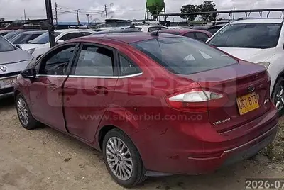 FORD FIESTA [7] SPORTBACK TITANIUM 4P TP 1597 CC MOD. 2015, PLACA: 3 Ubic.: MOSQUERA — imagen 4 de 6