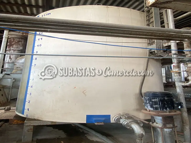 Tanque de almacenamiento en fibra de vidrio (PRFV) en Barranquilla
