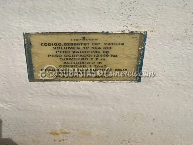 Tanque de almacenamiento en fibra de vidrio (PRFV) en Barranquilla