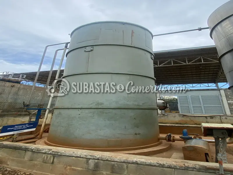Tanque de almacenamiento en acero al carbon en Barranquilla