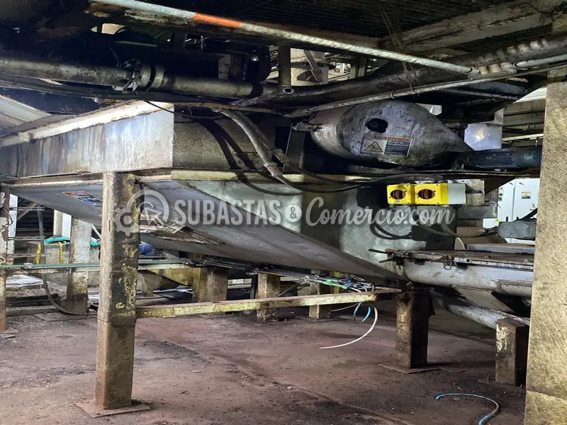 Tolva alimentadora con tornillo transportador en Barranquilla