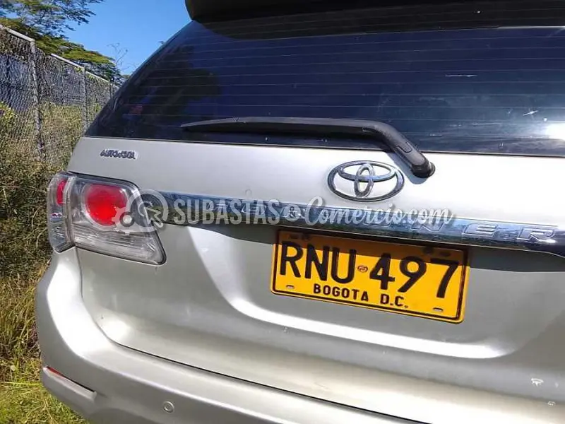 Salvamento Toyota Fortuner - 2012 - 497 - Villavicencio — imagen 7 de 8